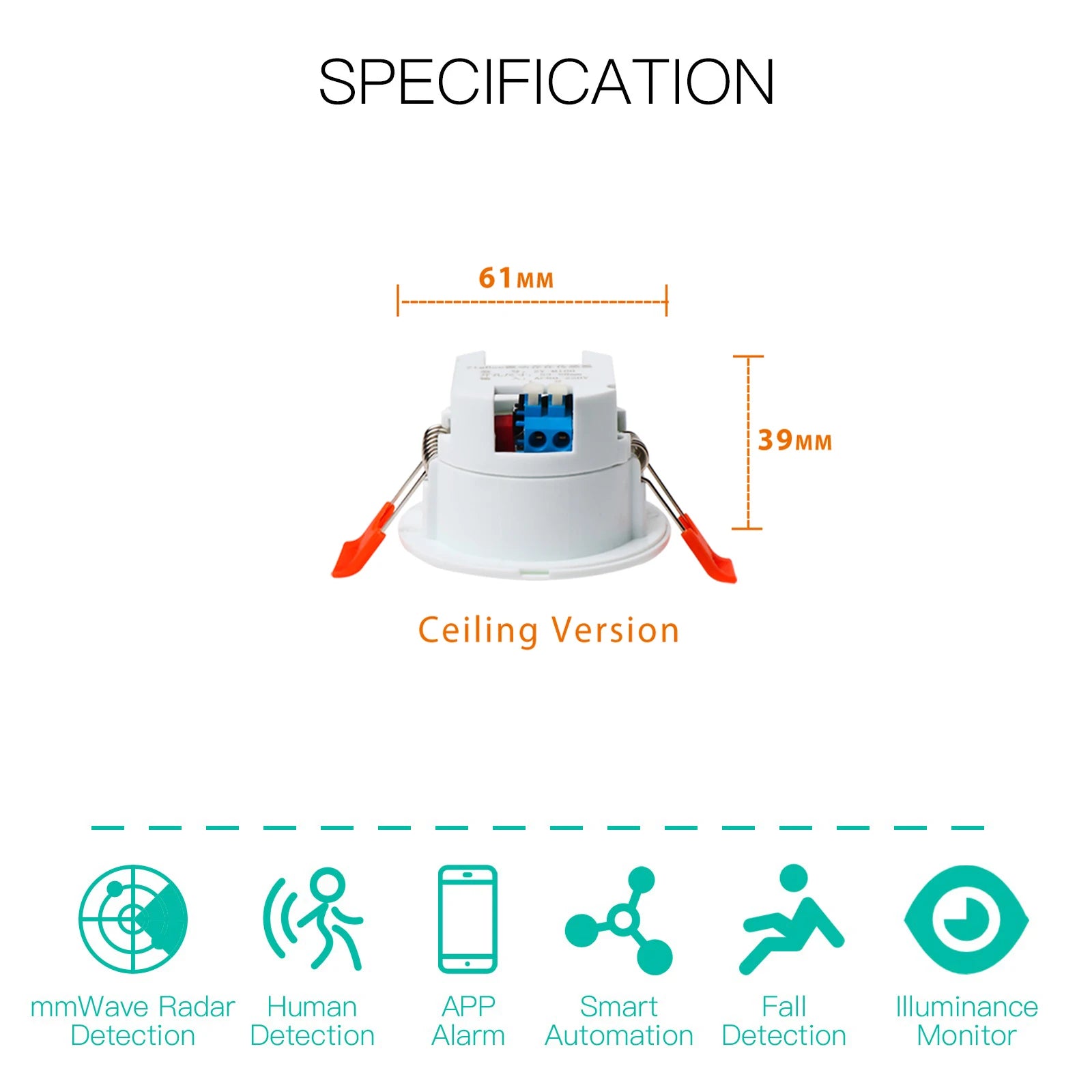 Nexora Sense™ – Smart Human Presence Sensor